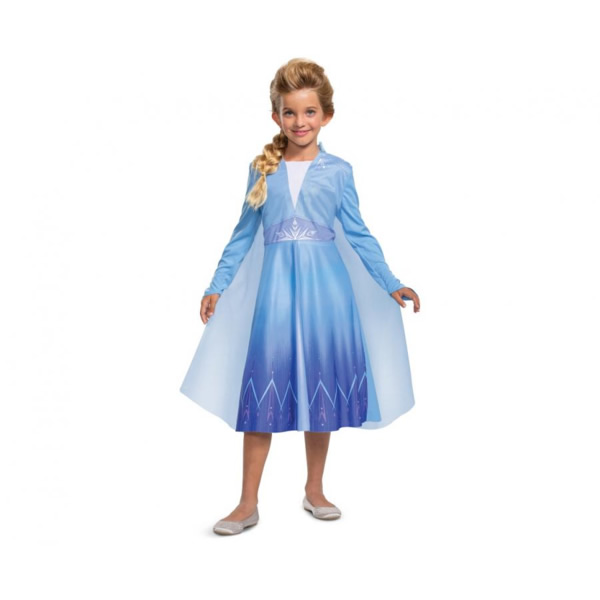 Elsa  jelmez - Frozen 2 (licenszel), S-es méret (5-6 év)