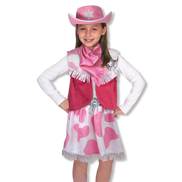 Pink Cow Girl gyermek jelmez 3-6 éveseknek