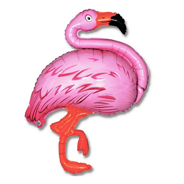 Fólia lufi, mini forma, flamingó, 14