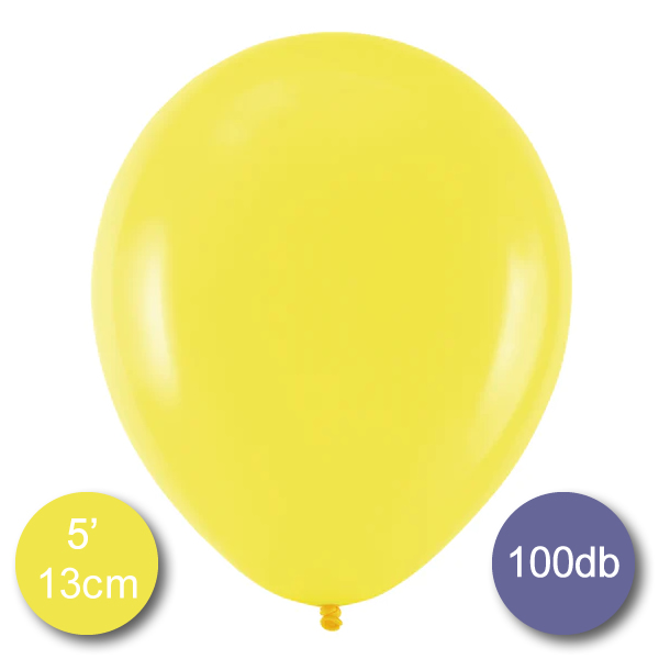 Pasztel, sárga, d13cm, 100 db