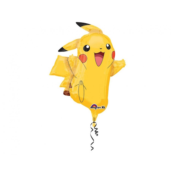 Fólia lufi, Pokémon, Pikachu SuperShape, 62 cm x 78 cm
