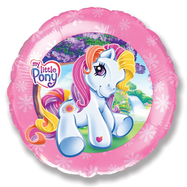 Fólia lufi, kerek, My Little Pony, 45cm 'Circle'
