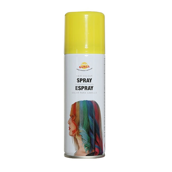 Hajszínező spray, sárga, 125 ml